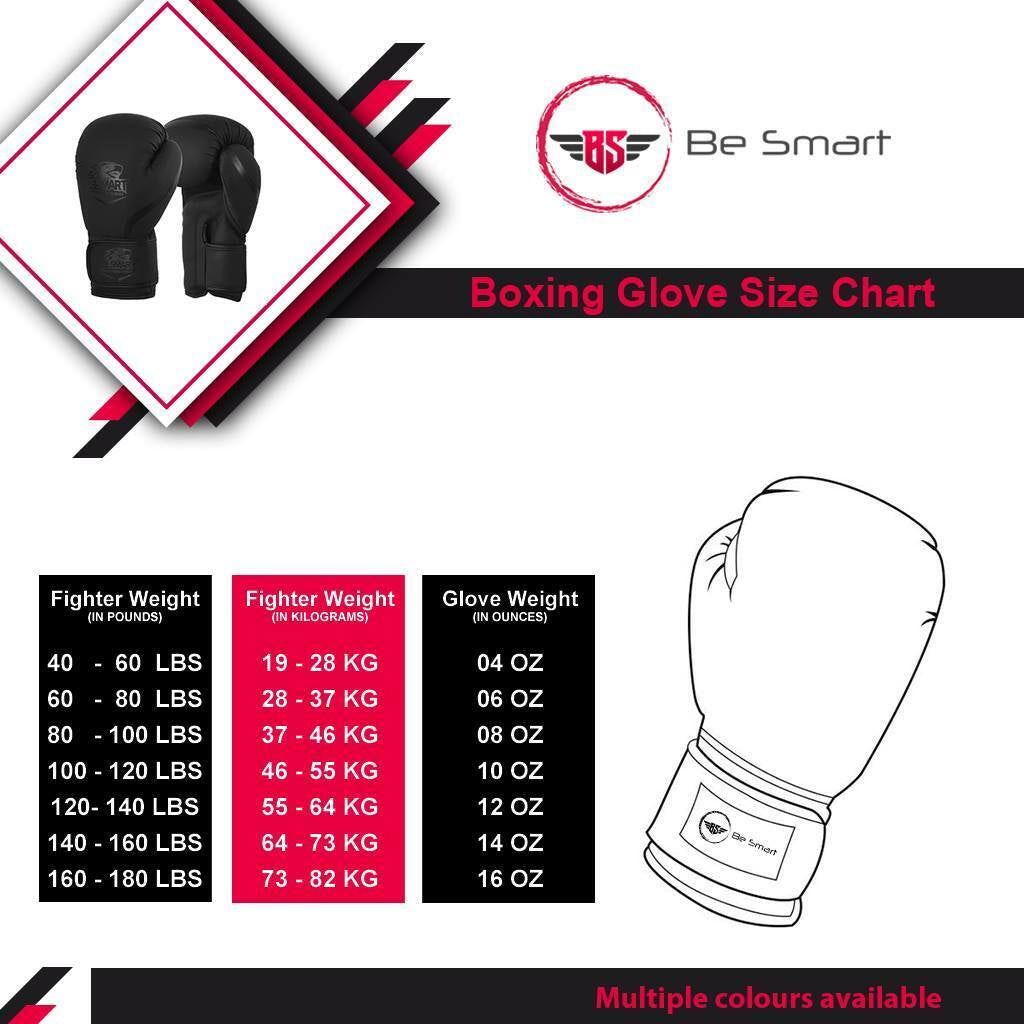 Maya Leather Boxing Gloves Muay Thai Punch Bag Sparring MMA Training Kickboxing