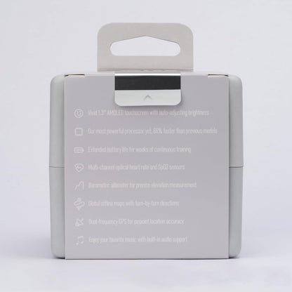 PACE Pro GPS Sport Watch, 1.3-Inch AMOLED Touchscreen, Fastest in Class Processor, 20 Days Battery Life, Navigation with Global Offline Maps, Sleep Tracking, Running, Cycling, Swimming（Black）