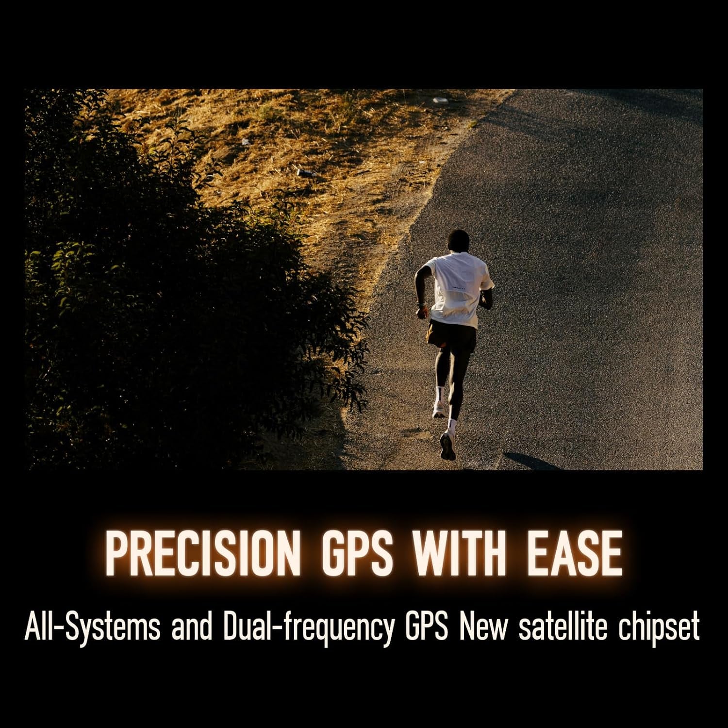 PACE Pro GPS Sport Watch, 1.3-Inch AMOLED Touchscreen, Fastest in Class Processor, 20 Days Battery Life, Navigation with Global Offline Maps, Sleep Tracking, Running, Cycling, Swimming（Black）