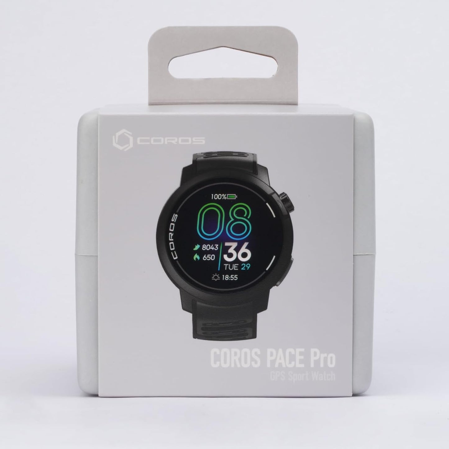 PACE Pro GPS Sport Watch, 1.3-Inch AMOLED Touchscreen, Fastest in Class Processor, 20 Days Battery Life, Navigation with Global Offline Maps, Sleep Tracking, Running, Cycling, Swimming（Black）