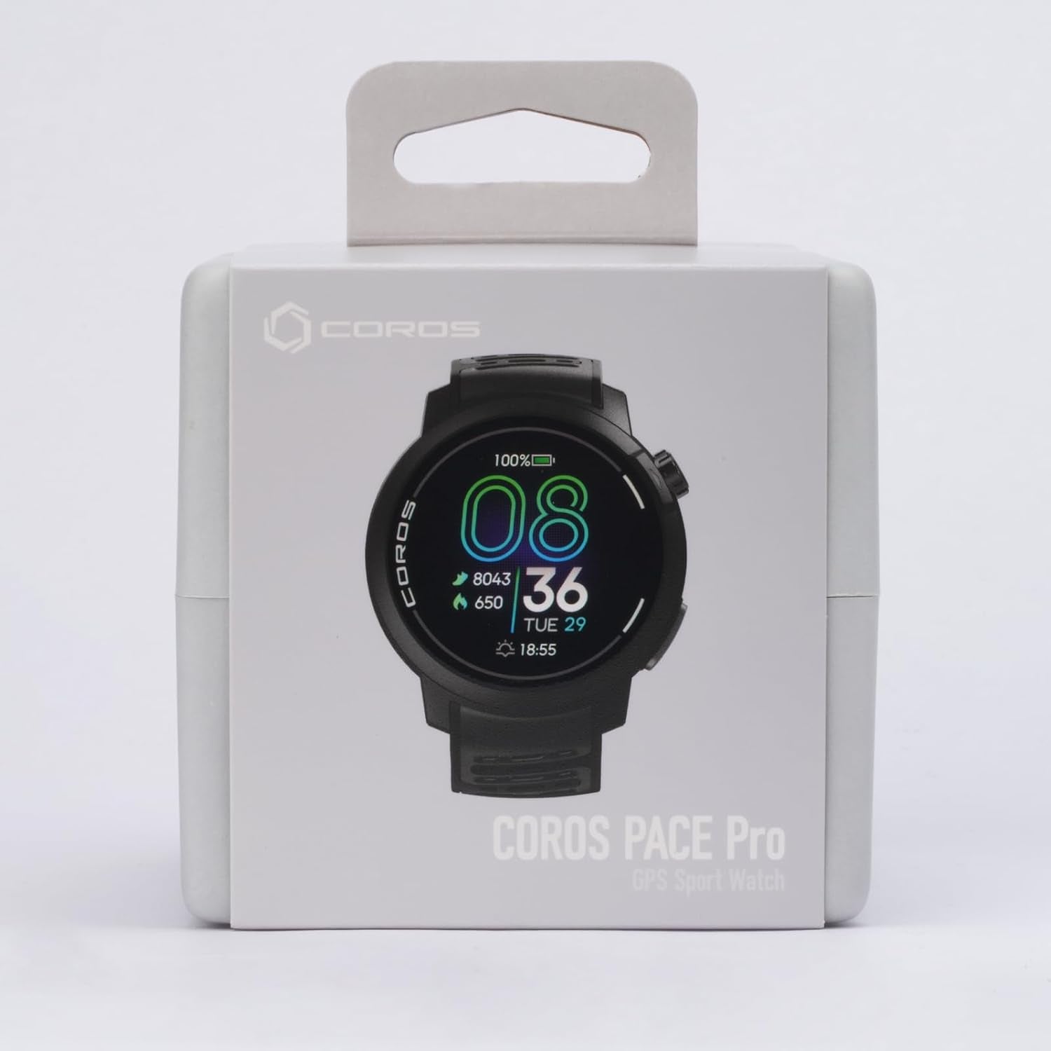 PACE Pro GPS Sport Watch, 1.3-Inch AMOLED Touchscreen, Fastest in Class Processor, 20 Days Battery Life, Navigation with Global Offline Maps, Sleep Tracking, Running, Cycling, Swimming（Black）