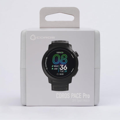PACE Pro GPS Sport Watch, 1.3-Inch AMOLED Touchscreen, Fastest in Class Processor, 20 Days Battery Life, Navigation with Global Offline Maps, Sleep Tracking, Running, Cycling, Swimming（Black）